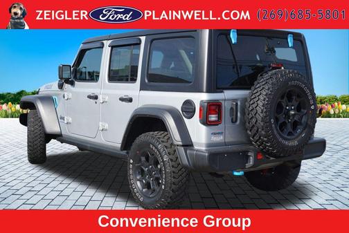 Silver Zynith Clearcoat 2023 Jeep Wrangler 4xe Base