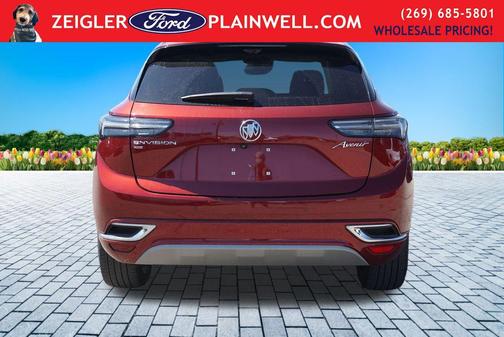 Cinnabar Metallic 2023 Buick Envision Avenir AWD
