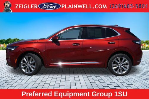 Cinnabar Metallic 2023 Buick Envision Avenir AWD