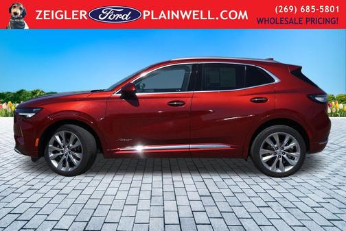 Cinnabar Metallic 2023 Buick Envision Avenir AWD