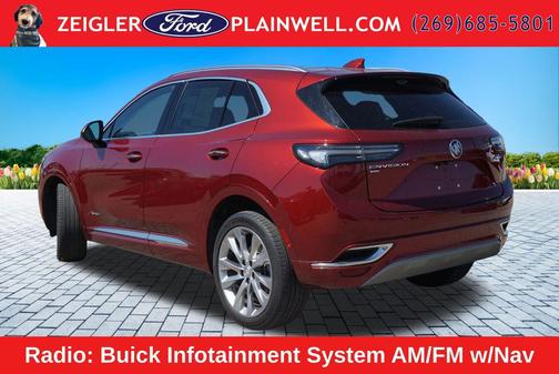 Cinnabar Metallic 2023 Buick Envision Avenir AWD