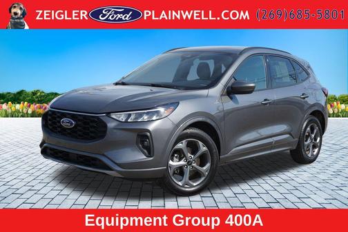 Gray Metallic 2023 Ford Escape ST-Line Select