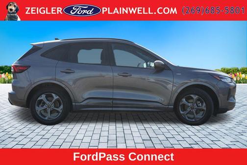 Gray Metallic 2023 Ford Escape ST-Line Select