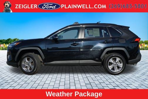 Midnight Black Metallic 2024 Toyota RAV4 Hybrid XLE