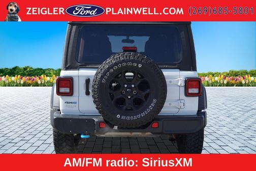 Bright White Clearcoat 2023 Jeep Wrangler 4xe Willys
