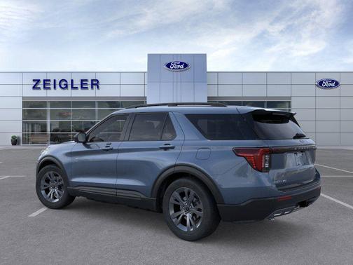 Vapor Blue Metallic 2026 Ford Explorer Active