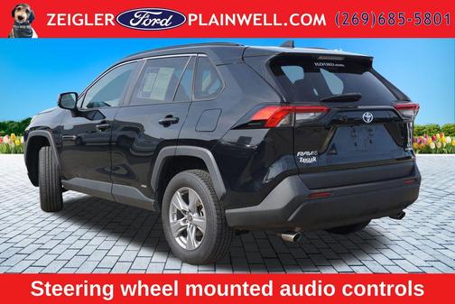 Midnight Black Metallic 2022 Toyota RAV4 Hybrid LE