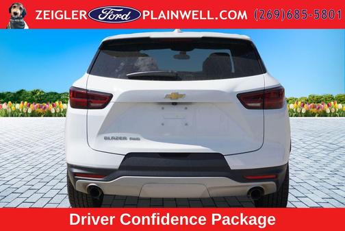 Summit White 2023 Chevrolet Blazer 2LT