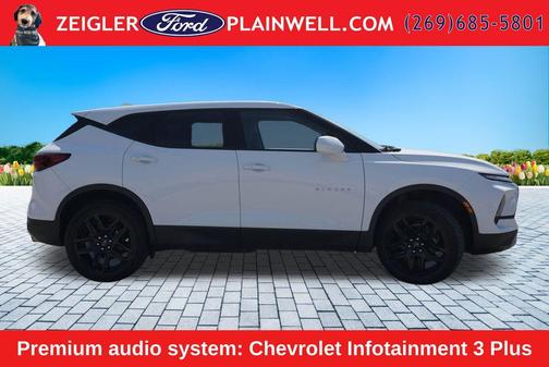 Summit White 2023 Chevrolet Blazer 2LT