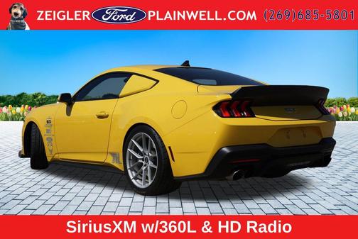 Yellow 2024 Ford Mustang GT
