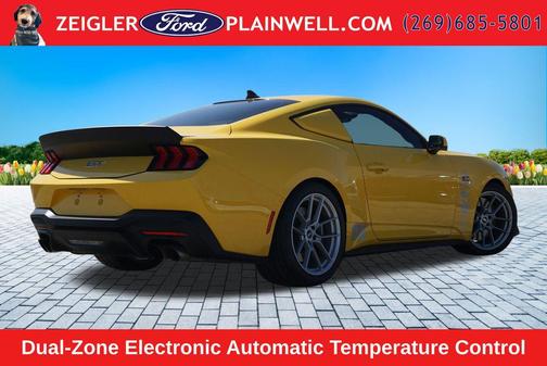 Yellow 2024 Ford Mustang GT