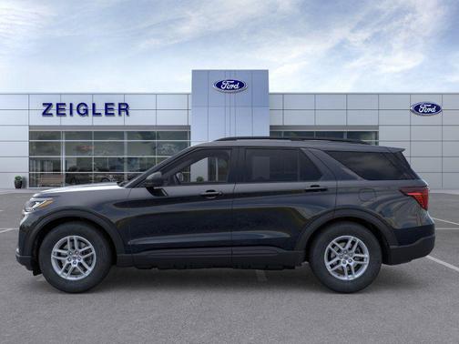 Black Metallic 2026 Ford Explorer Active