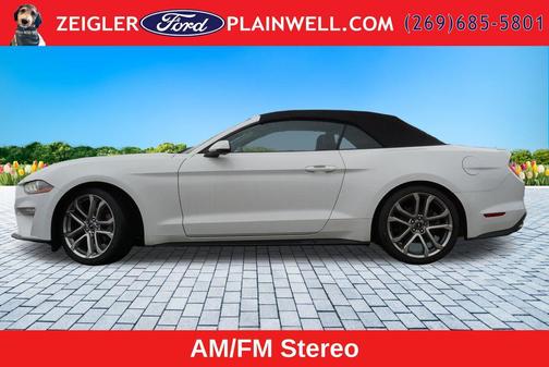 Oxford White 2022 Ford Mustang EcoBoost Premium
