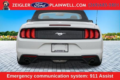 Oxford White 2022 Ford Mustang EcoBoost Premium