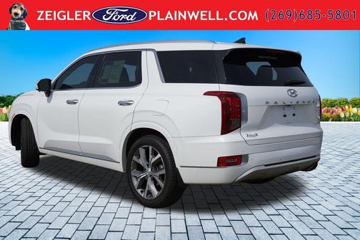 Hyper White 2022 Hyundai PALISADE Limited