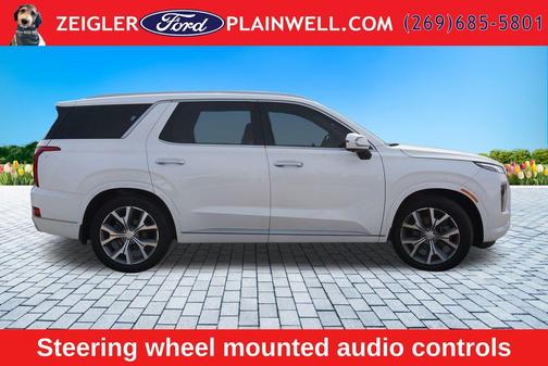 Hyper White 2022 Hyundai PALISADE Limited
