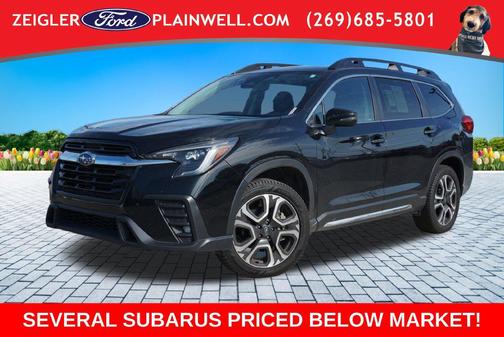 Crystal Black Silica 2023 Subaru Ascent Limited 7-Passenger