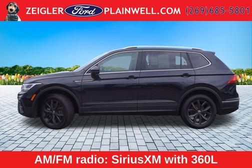 Black 2024 Volkswagen Tiguan 2.0T SE