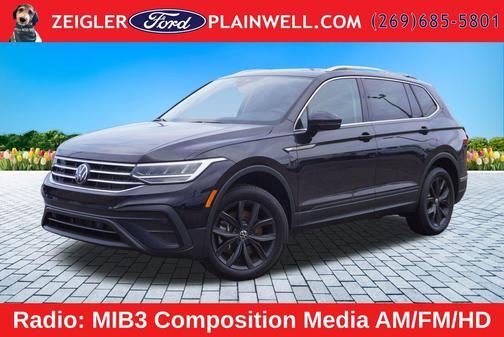 Black 2024 Volkswagen Tiguan 2.0T SE