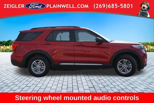 Red Metallic 2020 Ford Explorer XLT