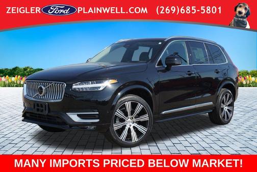 Onyx Black Metallic 2023 Volvo XC90 B6 Ultimate 6-Seater