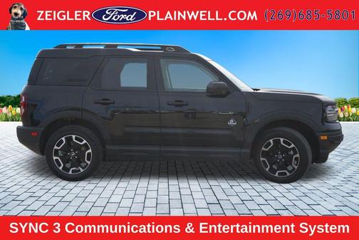 Shadow Black 2023 Ford Bronco Sport Outer Banks