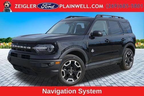 Shadow Black 2023 Ford Bronco Sport Outer Banks