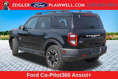 Shadow Black 2023 Ford Bronco Sport Outer Banks