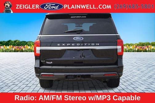 Black Metallic 2024 Ford Expedition XLT