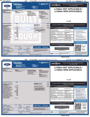 Oxford White 2023 Ford Transit-250 Base