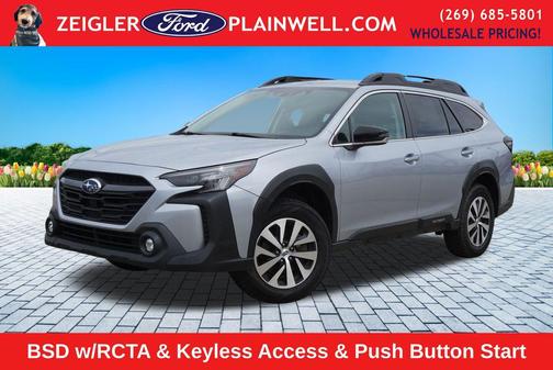 Ice Silver Metallic 2023 Subaru Outback Premium