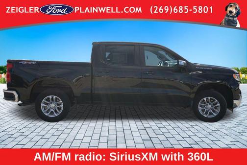 Black 2024 Chevrolet Silverado 1500 LT