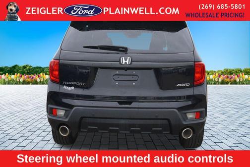 Black 2022 Honda Passport AWD EX-L