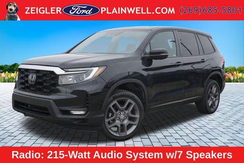 Black 2022 Honda Passport AWD EX-L