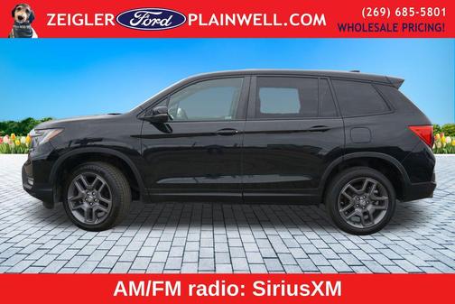 Black 2022 Honda Passport AWD EX-L