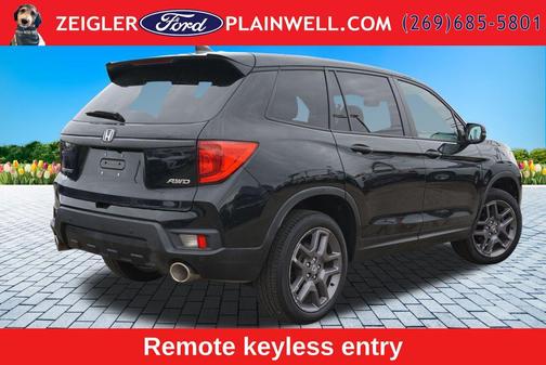 Black 2022 Honda Passport AWD EX-L