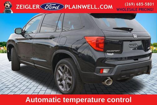Black 2022 Honda Passport AWD EX-L