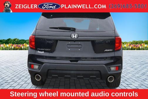 Black 2022 Honda Passport AWD EX-L