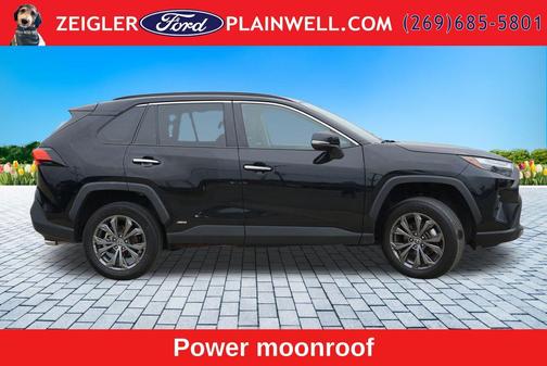 Midnight Black Metallic 2023 Toyota RAV4 Hybrid Limited