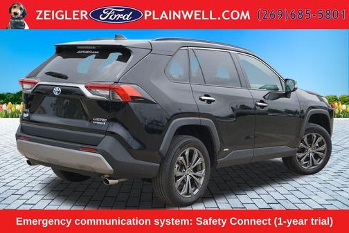 Midnight Black Metallic 2023 Toyota RAV4 Hybrid Limited
