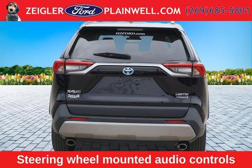 Midnight Black Metallic 2023 Toyota RAV4 Hybrid Limited