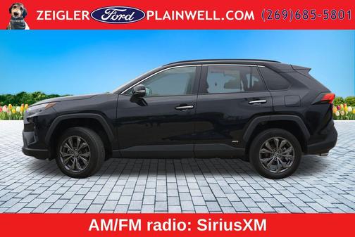 Midnight Black Metallic 2023 Toyota RAV4 Hybrid Limited