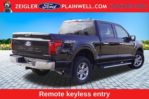 Black 2024 Ford F-150 XLT