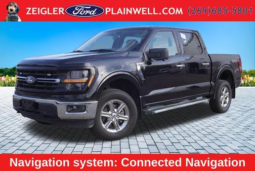 Black 2024 Ford F-150 XLT