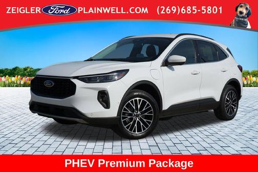 Oxford White 2023 Ford Escape PHEV SE