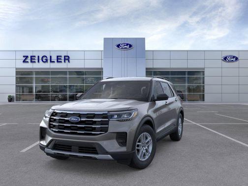 Gray 2026 Ford Explorer Active
