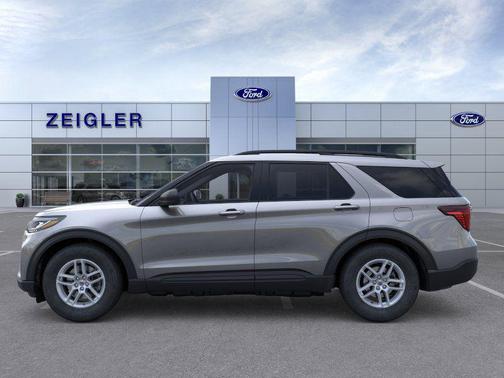 Gray 2026 Ford Explorer Active