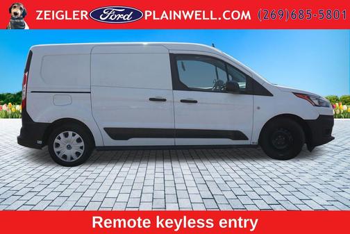 Frozen White 2021 Ford Transit Connect XL Cargo Van