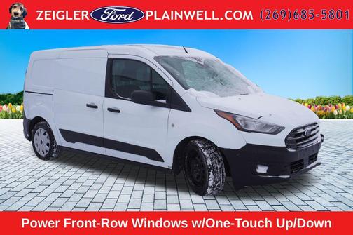Frozen White 2021 Ford Transit Connect XL Cargo Van