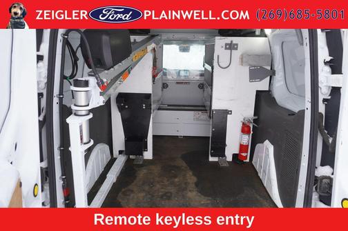 Frozen White 2021 Ford Transit Connect XL Cargo Van